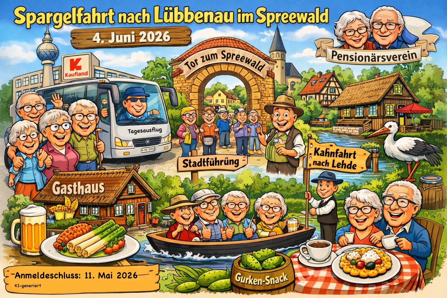 Spargelfahrt Lübbenau