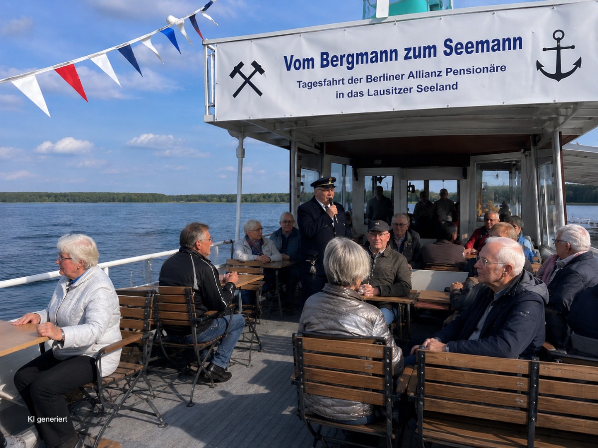 Tagesfahrt in das Lausitzer Seeland | KI-generiert