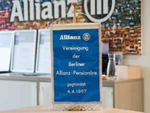Gründungswimpel Berliner Allianz Pensionäre